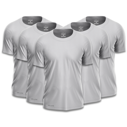 Kit 5 Camisetas Tecnológicas FitneSmart - Anti-Suor