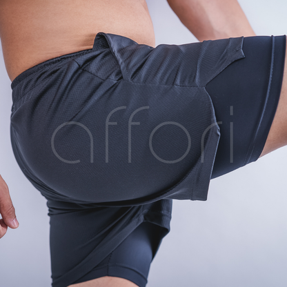 Kit 3 Shorts Compressão 2 em 1 - Promoção de Inverno