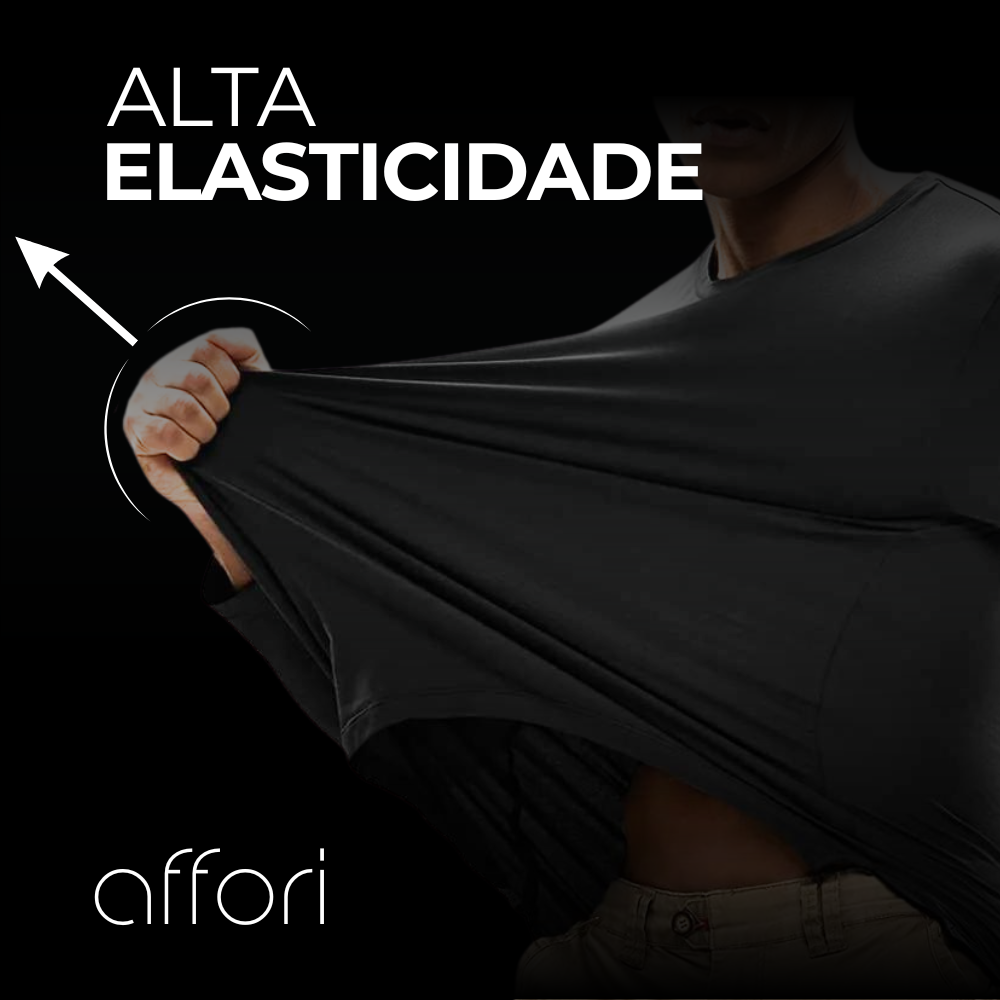 Kit 3 Camisetas Tecnológicas Affori One Ice Touch