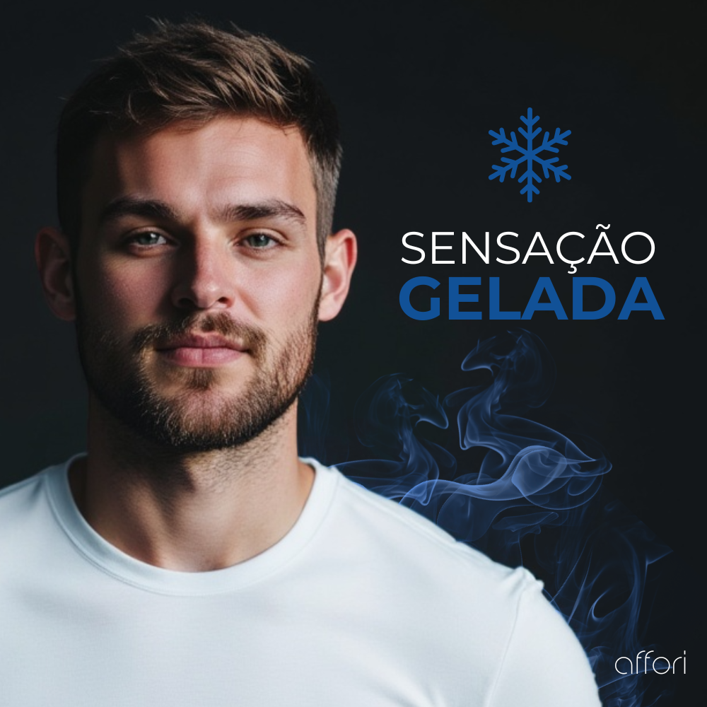 Kit 3 Camisetas Tecnológicas Affori One Ice Touch