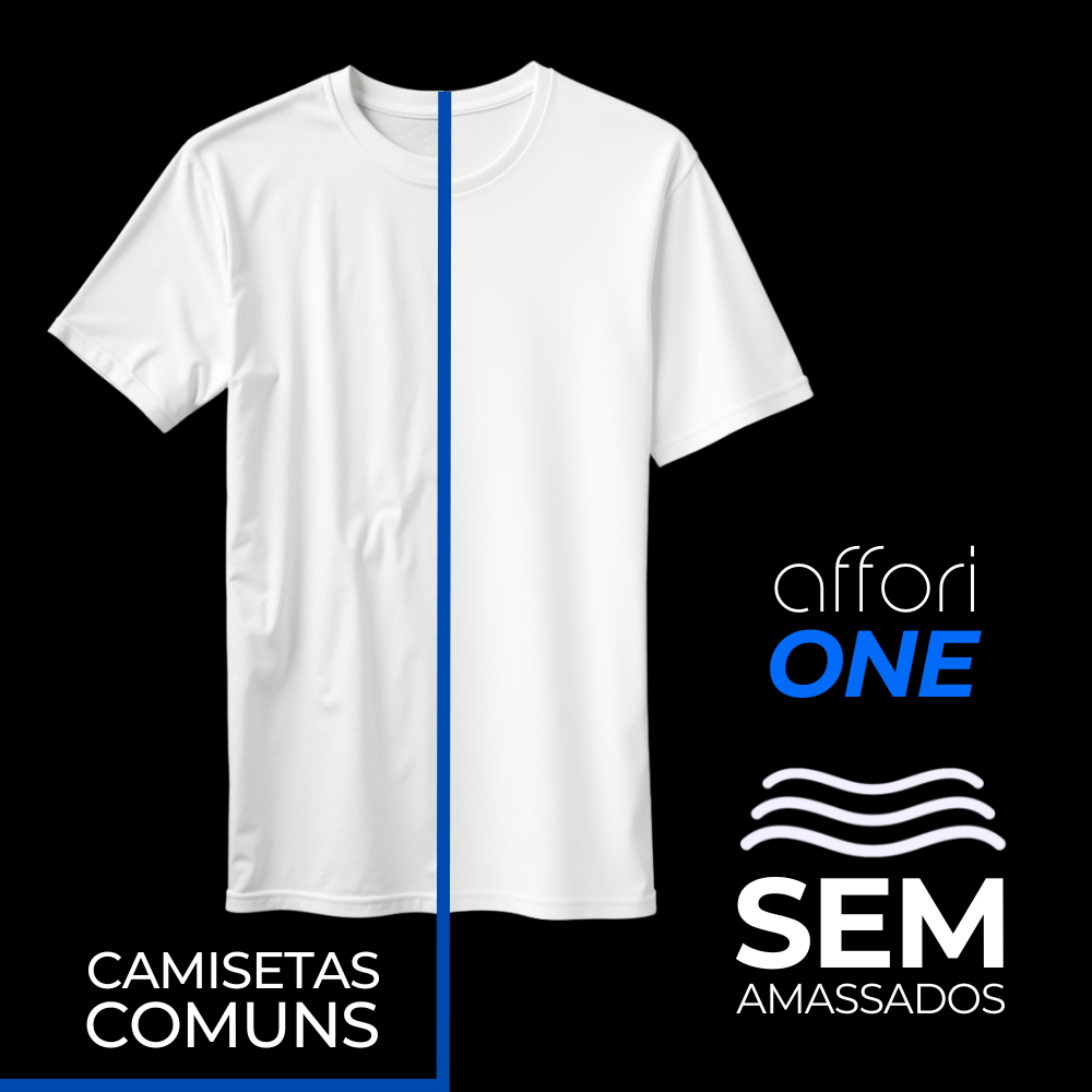 Kit 3 Camisetas Tecnológicas Affori One Ice Touch