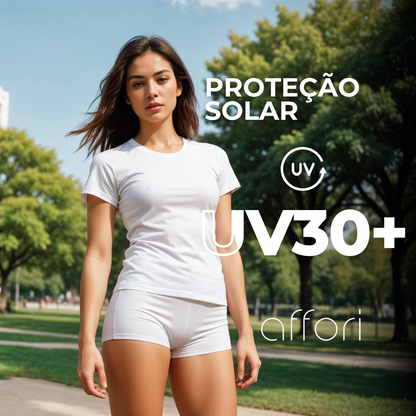 Kit 5 Camisetas Femininas Fitnesmart - Anti Suor