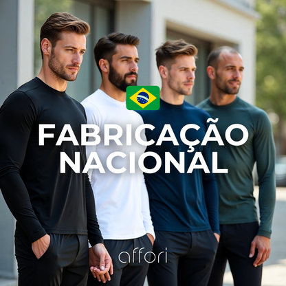 Kit 4 Camisetas Manga Longa Tecnológicas - ThermoShirt