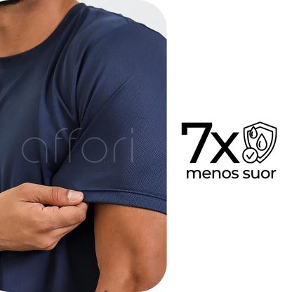 Kit 5 Camisetas Dry Fit Masculinas para Academia – Anti Suor