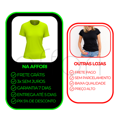 Kit 5 Camisetas Dry Fit Femininas para Academia – Anti Suor
