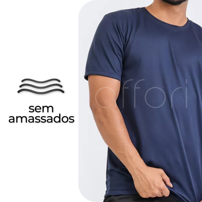 Kit 5 Camisetas Dry Fit Masculinas para Academia – Anti Suor