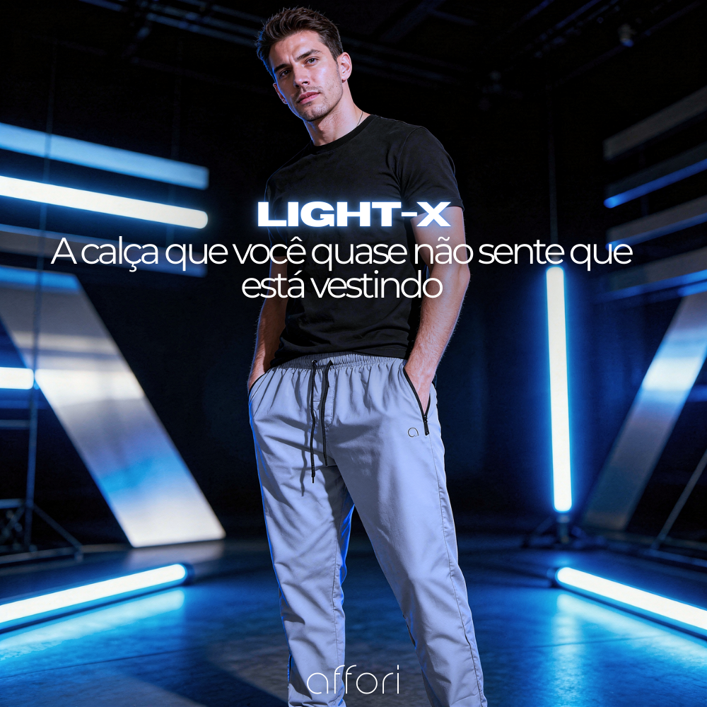 Kit 3 Calças Masculinas Tecnológicas - Light-X