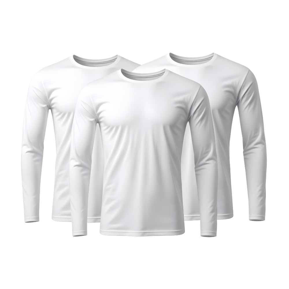 Kit 3 Camisetas Manga Longa Tecnológicas - ThermoShirt