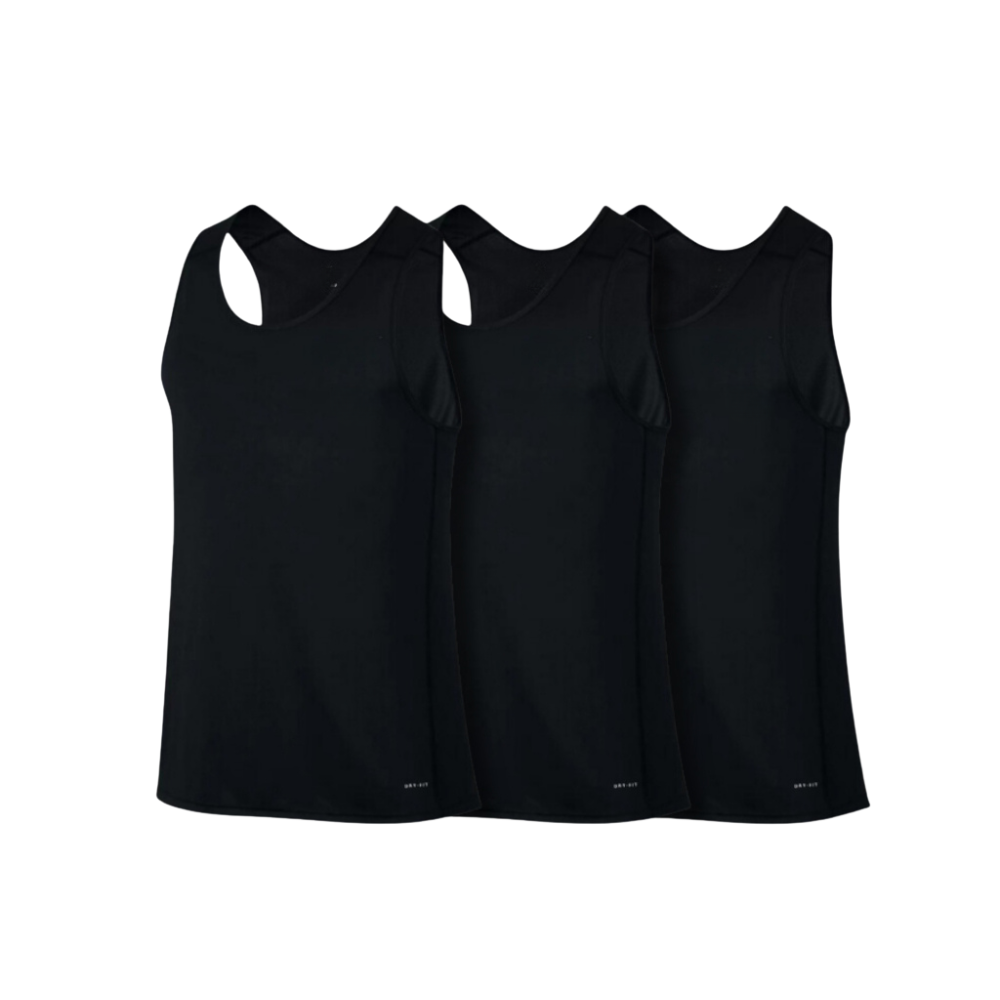 Kit 3 Regatas FitneSmart - Anti Suor e Anti Odor