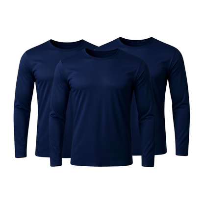 Kit 3 Camisetas Manga Longa Tecnológicas - ThermoShirt