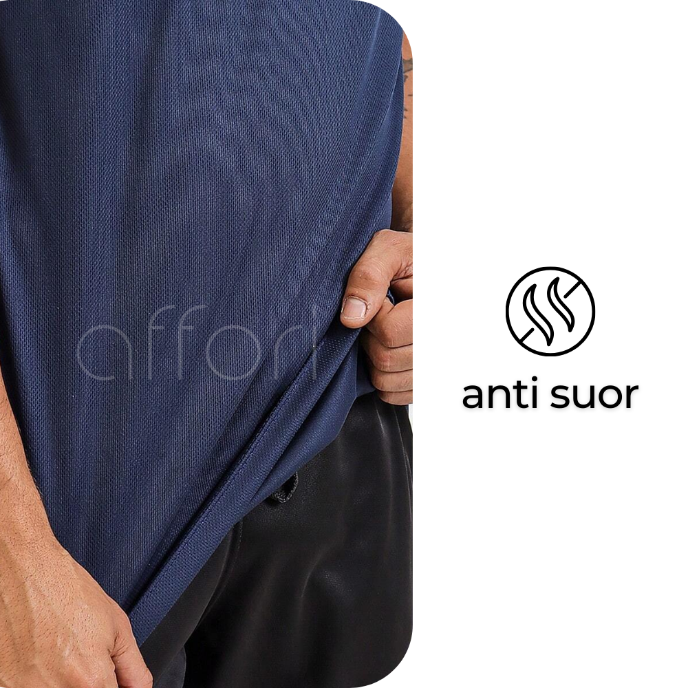 Kit 3 Camisetas Tecnológicas Antisuor - FitneSmart