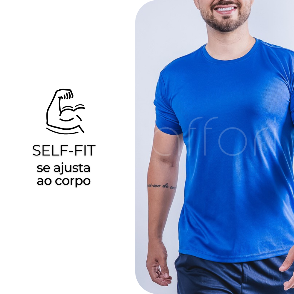 Kit 3 Camisetas Tecnológicas Antisuor - FitneSmart