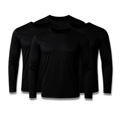 Kit 4 Camisetas Manga Longa Tecnológicas - ThermoShirt