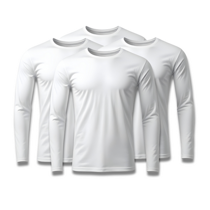 Kit 4 Camisetas Manga Longa Tecnológicas - ThermoShirt